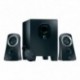Logitech Enceinte PC Noir 2.1 Z313