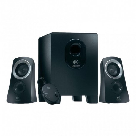 Logitech Enceinte PC Noir 2.1 Z313