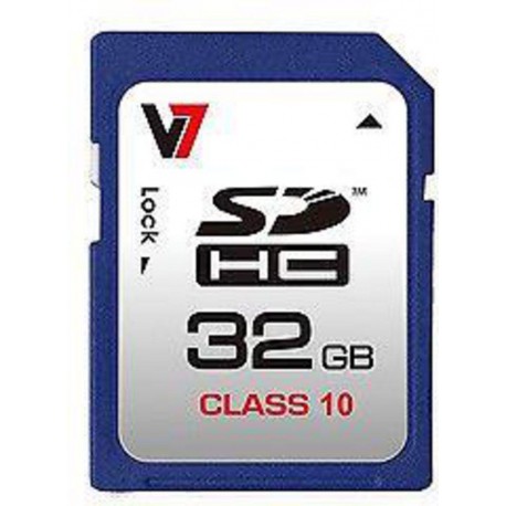V7 SDHC Class 10 32Go VASDH32GCL10R-2E